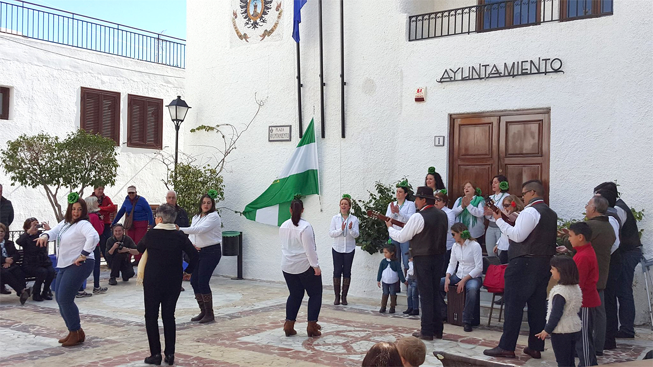 Mojácar celebra el día de Andalucía