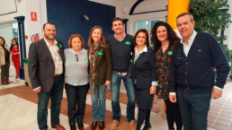 Delegada de Educación de Almería pasa el día de Andalucía en Mojácar