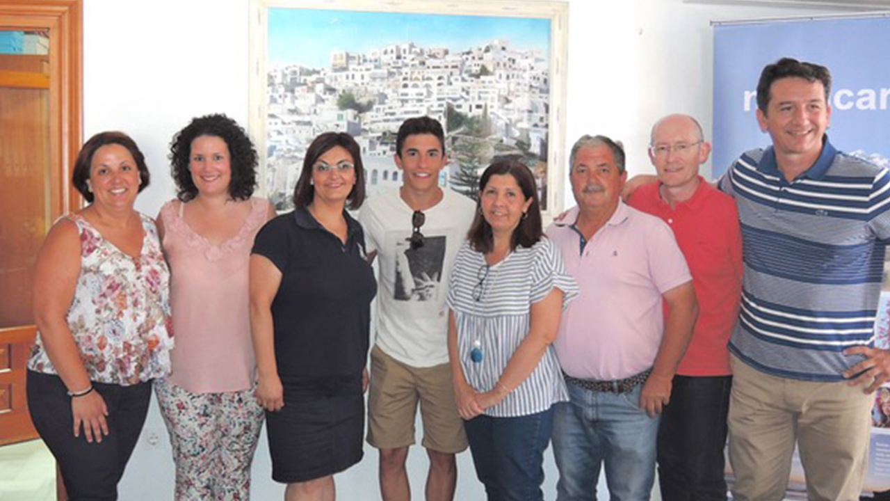 Marc Márquez en Mojácar
