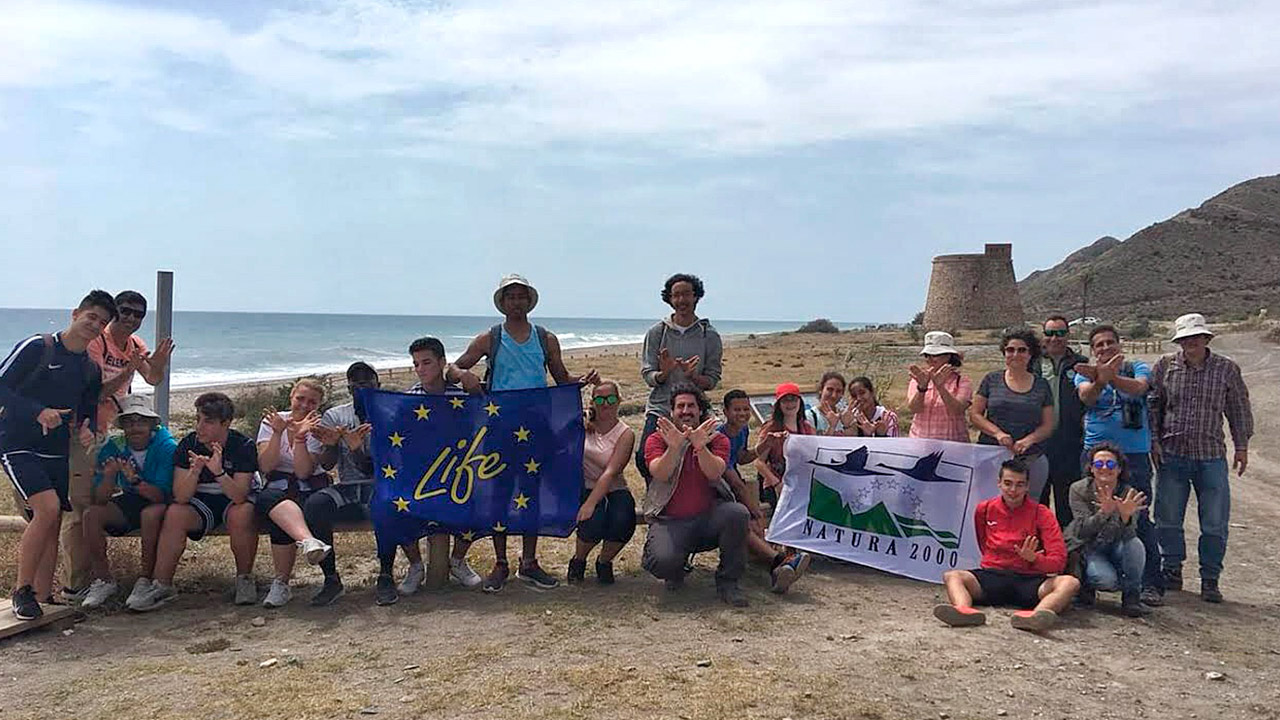 Dia europeo de la red natura en Mojacar