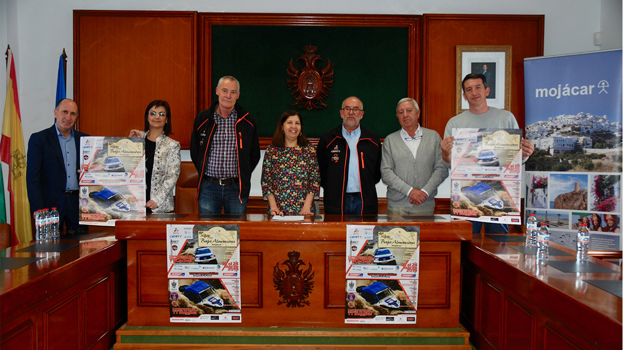 Presentación rally Baja Almanzora en Mojácar