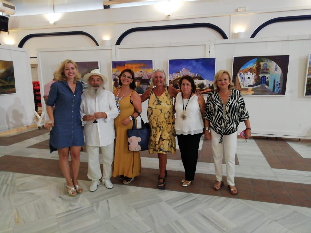 Exposicion pintura mojacar Felix Clemente